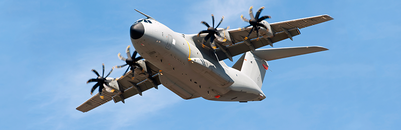 Indra protegerá la flota de aviones A400M del Ejército del Aire Español con su sistema inShield DIRCM