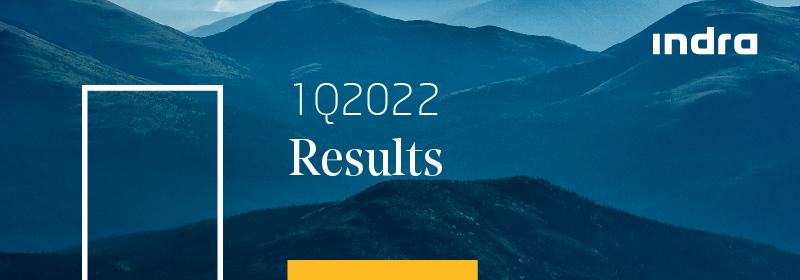 Indra posted double-digit growth in all items of its income statement, with 1Q22 EBIT growing +54% and +76% in net profit growth