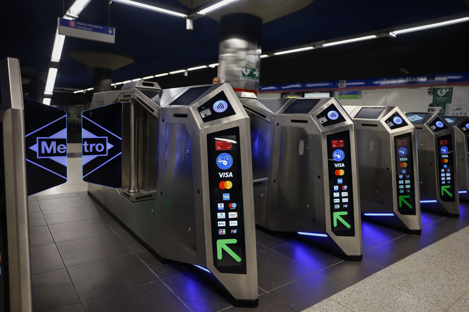 Indra Group supporta con la sua tecnologia il nuovo sistema di pagamento diretto con carta di credito ai tornelli della Metropolitana di Madrid